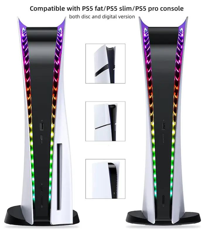 Bandes lumineuses LED pour console PS5 Slim