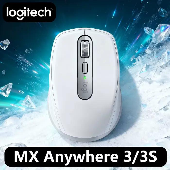 Logitech Master Series MX Anywhere 3S Bluetooth souris silencieuse sans fil son doux bureau femme tablette