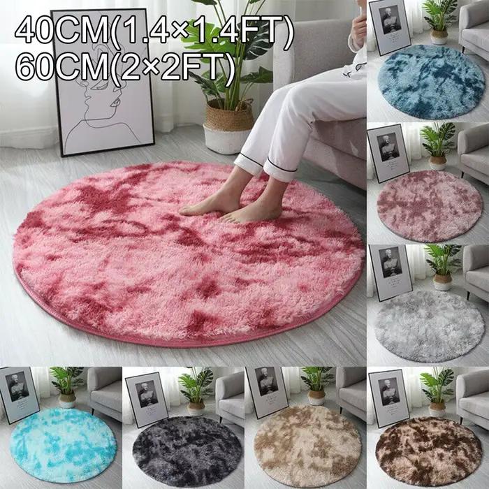 Tapis rond Shaggy circulaire