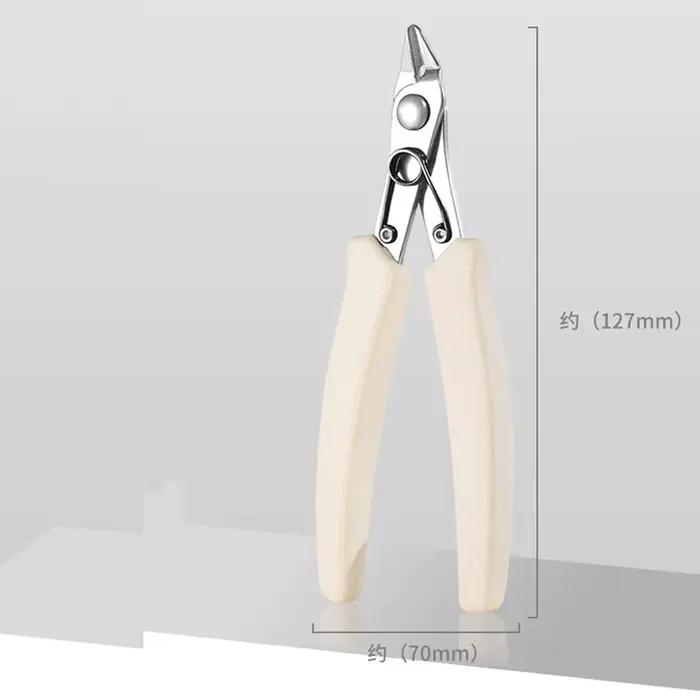 Pince à retrait de diamant à nez plat, nouveau modèle, coupe de chaîne en métal, bijoux en Zircon, coupe haute Force, petite tondeuse pour Removin