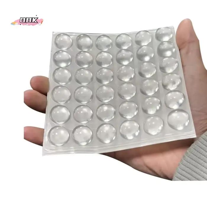 Autocollants de clavier en silicone pour doigts longs