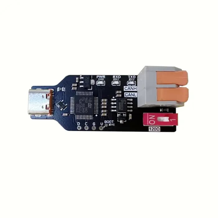 USBCAN USB vers CAN convertisseur CANABLE émetteur-récepteur débogage analyseur de protocole socketcan compatible PCAN