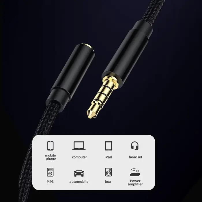 Câble d'extension Audio Jack Aux 3.5mm
