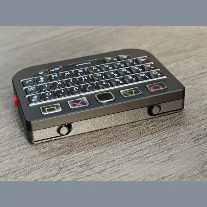 Clavier mini 2-en-1 Blackberry P9981/Q10 avec pavé tactile Bluetooth USB double mode