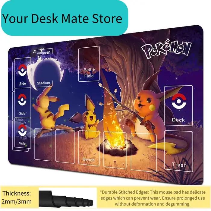 Tapis de jeu PTCG, tapis de jeu Pokémon