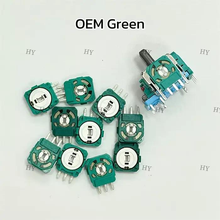 50 pcs/lot haute qualité OEM pour contrôleur de jeu PS5 3D bâton analogique bouton capteur partie lumineuse Micro Mini interrupteur axe potentiomètre
