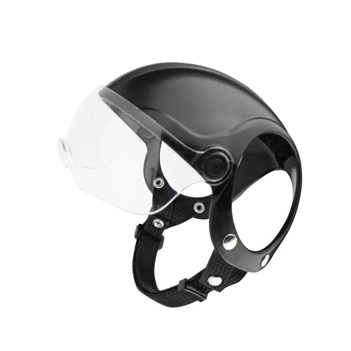 Nouvelles lunettes de protection intégrées pour chien, casque de moto punk, lunettes coupe-vent pour petit chien, équipement de conduite en extérieur