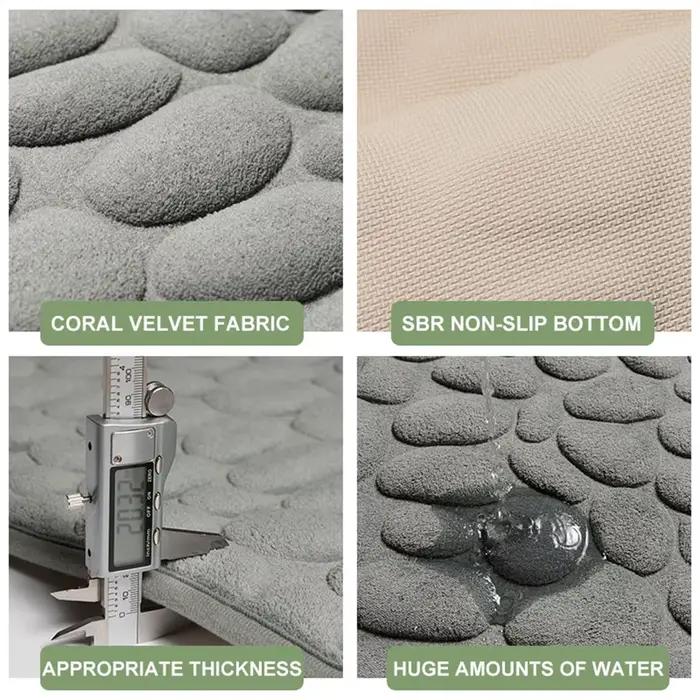 Tapis lavables antidérapants