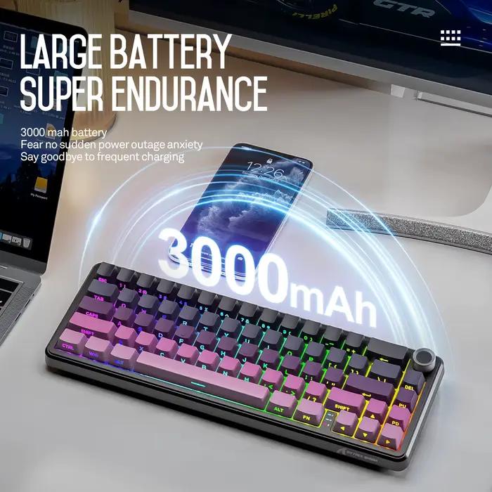Clavier mécanique sans fil Attack Shark X66
