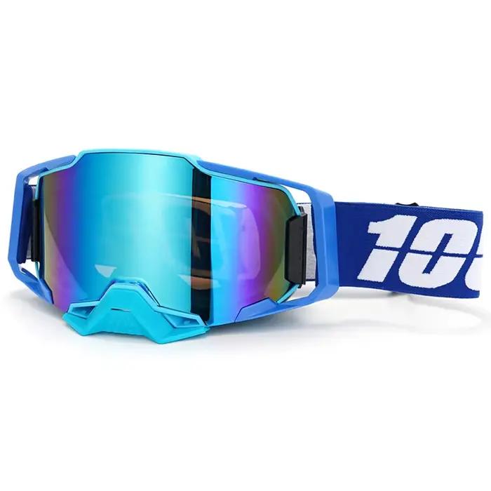Lunettes de Moto lunettes de Motocross casque MX Moto Dirt Bike ATV Ski Sports de plein air verre Scooter Googles masque