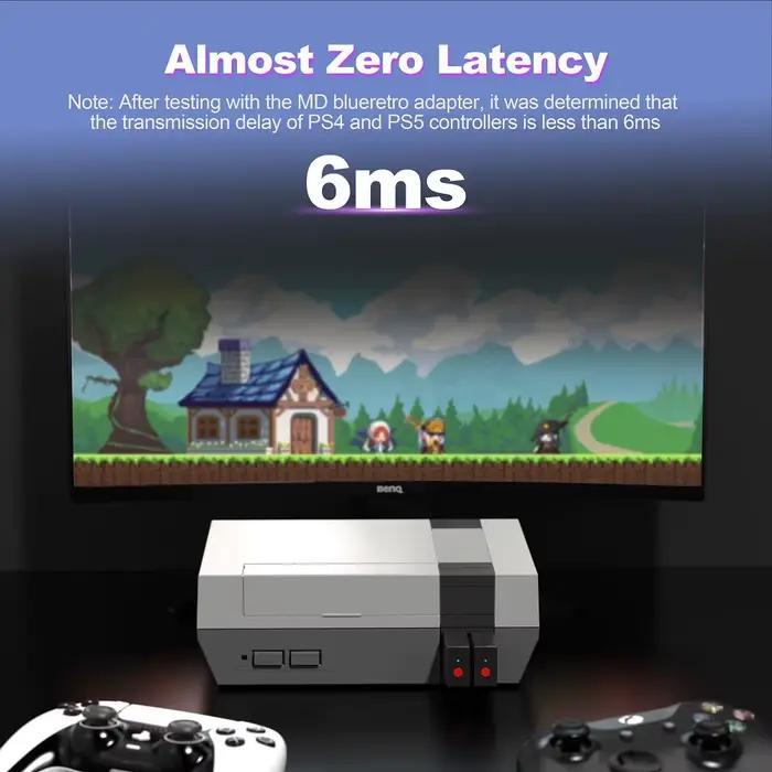 Adaptateur de contrôleur sans fil RetroScaler Blueretro pour Console de jeu NES vers PS3 PS4 8Bitdo Ipega9076 contrôleurs Joycon de commutation