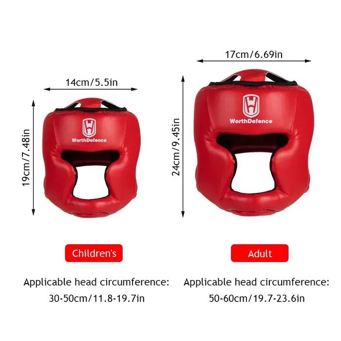 Casque De Kick Boxing pour hommes et femmes, PU karaté Muay Thai Guantes De Boxeo, combat gratuit MMA Sanda, équipement d'entraînement pour adultes et enfants