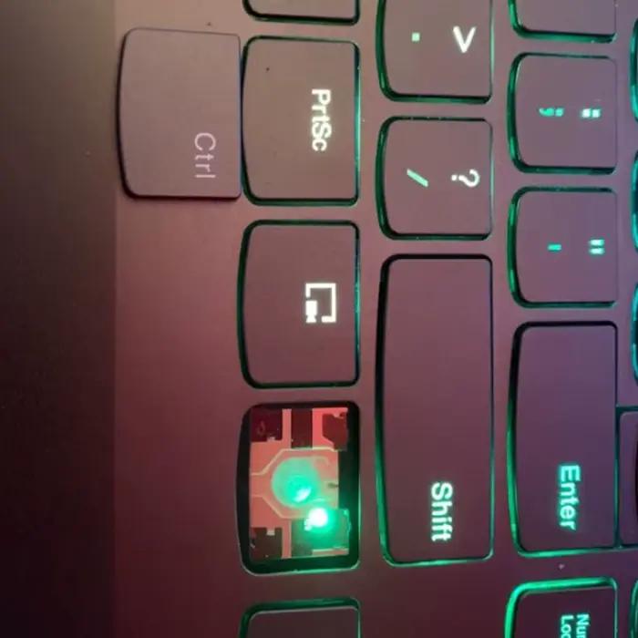 Capuchon de clé Keycap de remplacement et pince à ciseaux et charnière pour Lenovo Legion Y9000X clavier Y740-15 Y740-17 Y730-15