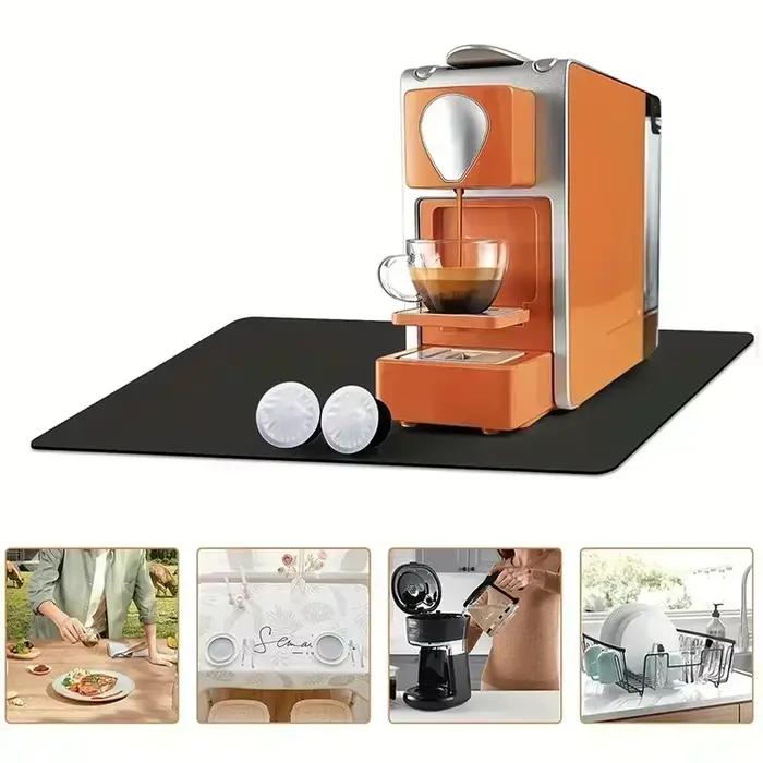 Polymères super absorbants pour la cuisine, napperon de proximité pour vaisselle à café, séchage rapide, tampon HODrain