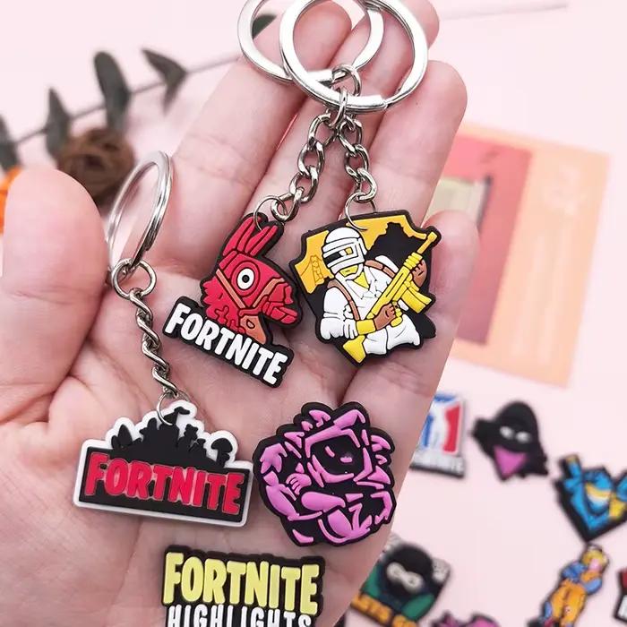 32 pièces Porte-clés Fortnite Anime Kawaii