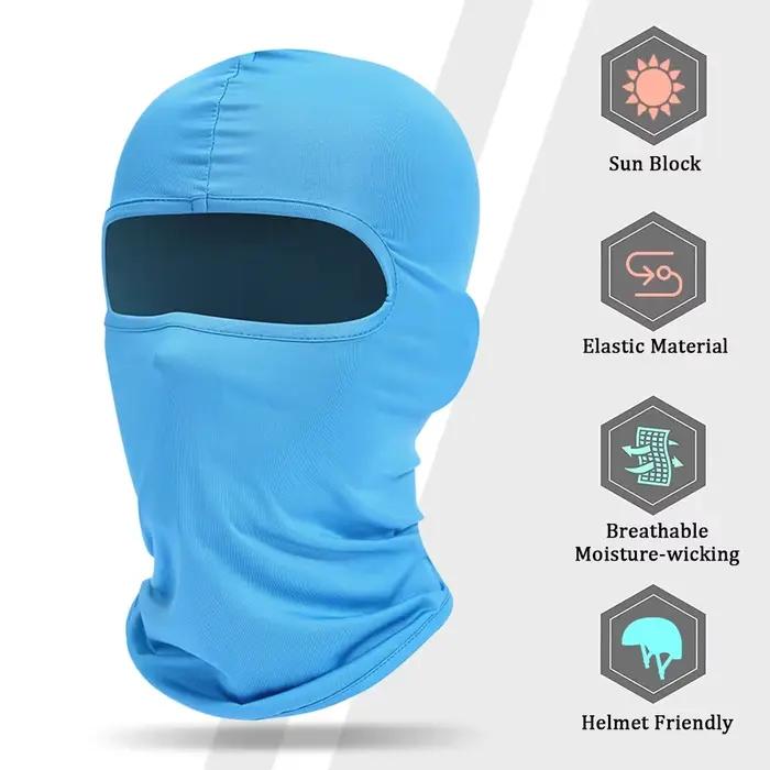 Cagoule tactique masque complet randonnée cyclisme CS Camping casquette de chasse couvre-tête de vélo été hommes femmes masque de Ski