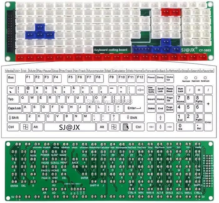 Développement clavier encodeur contrôleur de jeu de société bricolage LED