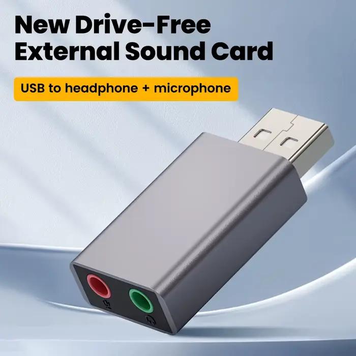 Carte son USB vers 3.5mm