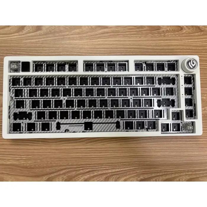 LEOBOG Hi75C Kit de clavier mécanique Triple Mode CNC Kit personnalisable