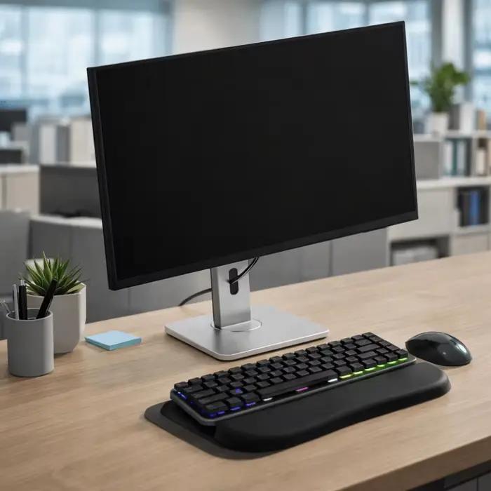 Repose-poignets ergonomique pour clavier d'ordinateur