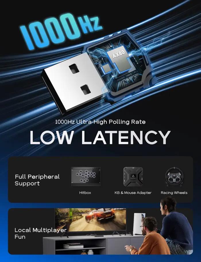 Adaptateur clavier-souris pour PS5