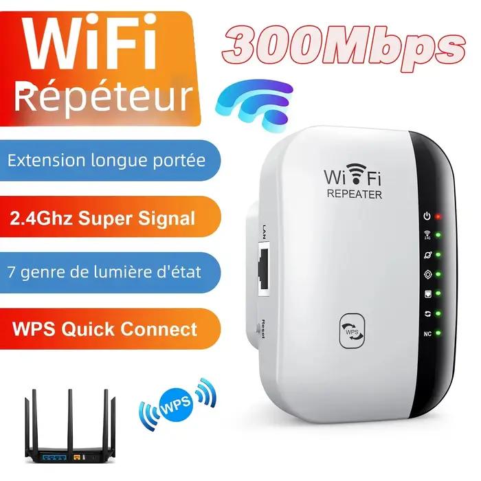 Répéteur WiFi sans fil 300Mbps amplificateur d'extension