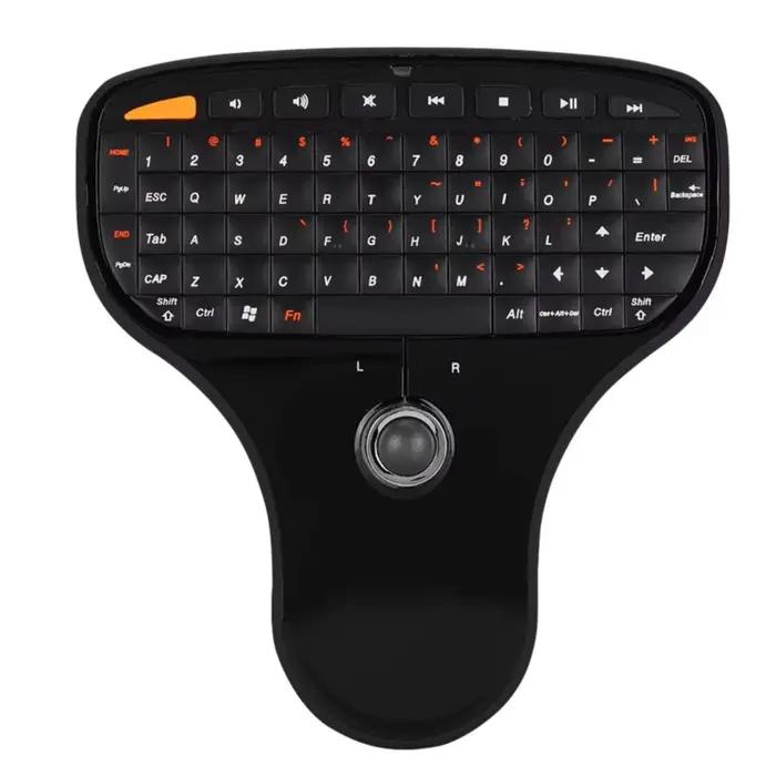 Clavier sans fil QWERTY Trackball