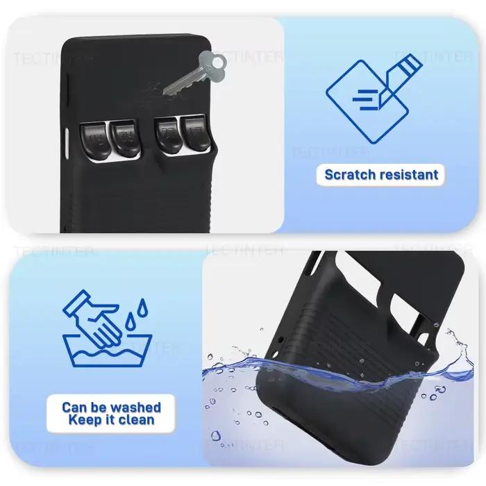 Coque en silicone pour joueur de jeu portable R36S