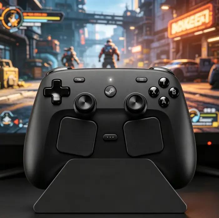 Support de contrôleur compatible avec Steam Controller 2