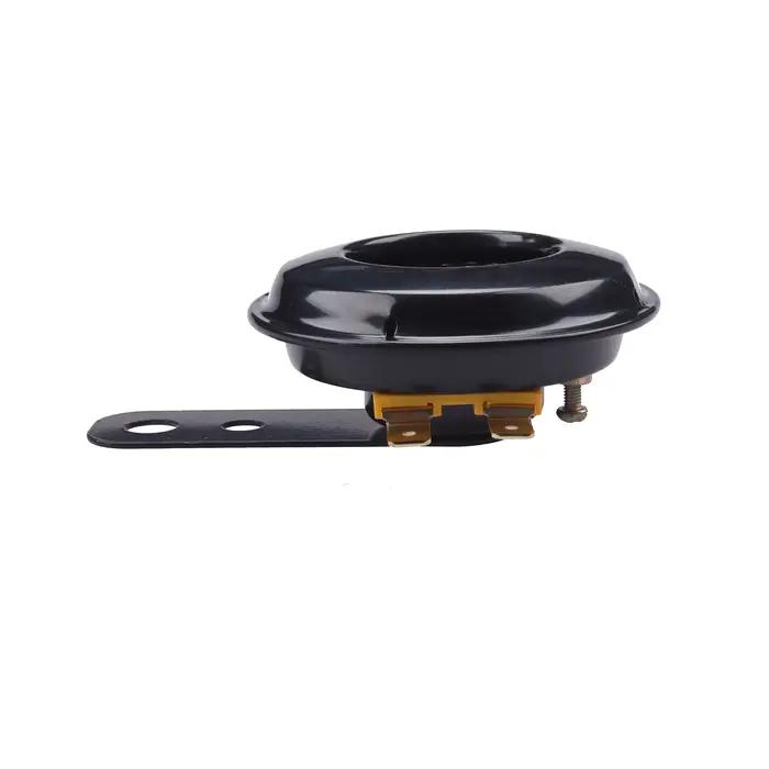 Klaxon électrique pour moto, monotrou, 12V, en aluminium et en fer, avec Protection contre l'inversion de la polarité et longue poignée