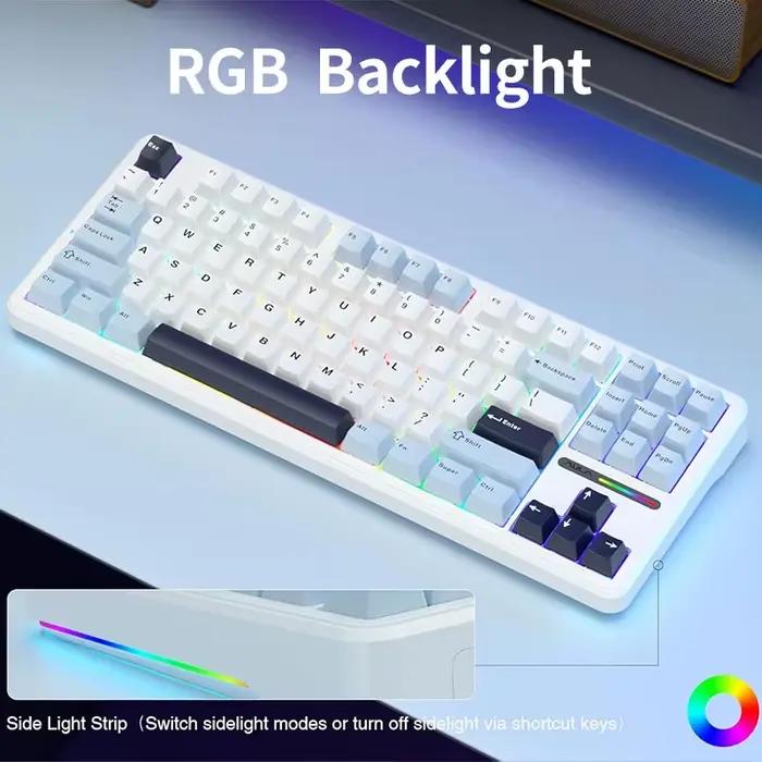 AULA F87 Pro clavier mécanique sans fil TKL