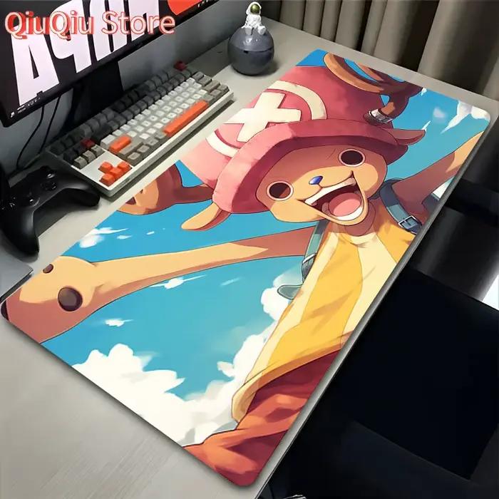 Anime o-one pièce Tony Chopper grand tapis de souris de jeu XXL Gamer