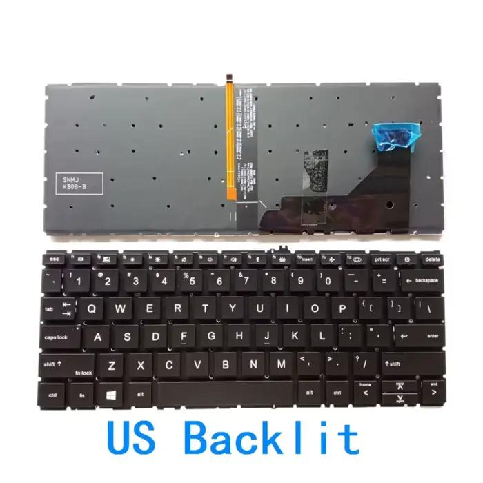 Nouveau clavier rétroéclairé multilingue (US
