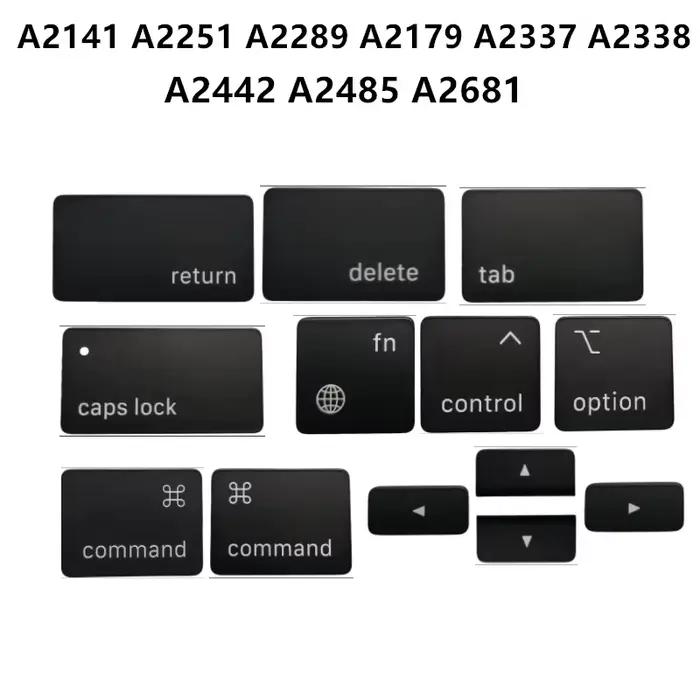 Capuchons de touches pour Macbook Pro