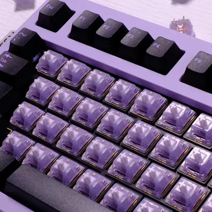 Interrupteurs mécaniques KeyGeek SU Color V2 Linéaires 5 broches 37g 45g à déclenchement précoce