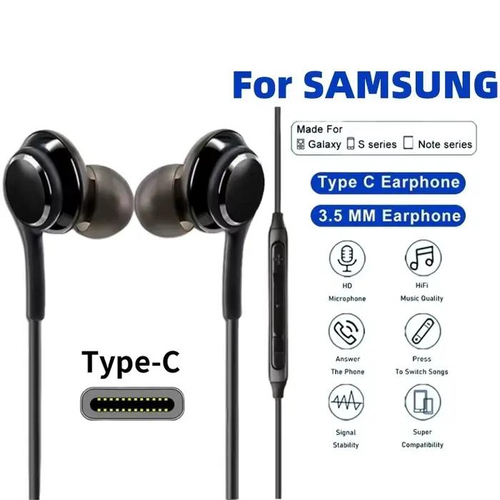 Écouteurs intra-auriculaires filaires de Type C