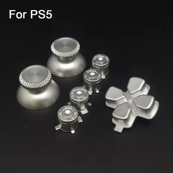 Kit de boutons métalliques ABXY