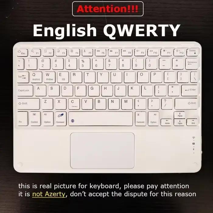 Coque de clavier à pavé tactile pour iPad 11e génération