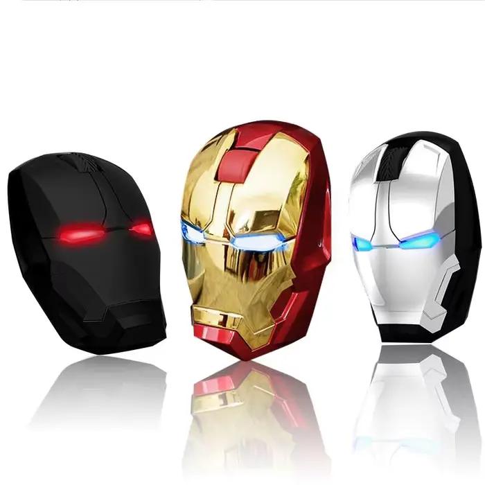 2025 Marvel Comics The Avengers Iron Man souris sans fil jeu muet bureau maison personnalité