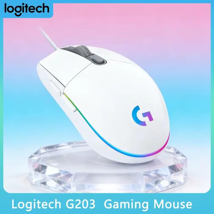 Souris de jeu Logitech G203 pour PC, PS4, Xbox, configuration de jeu