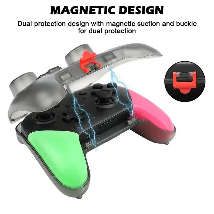 Nouvelle coque transparente en cristal pour manette