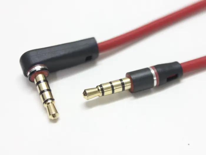 Câble audio de remplacement 3.5mm à 3.5mm avec micro et télécommande