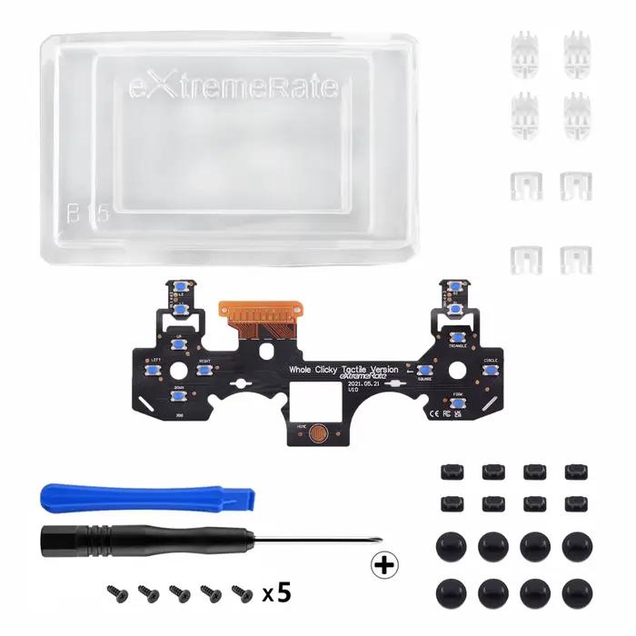 Kit de clics tactiles eXtremeRate WHOLE TACTILE