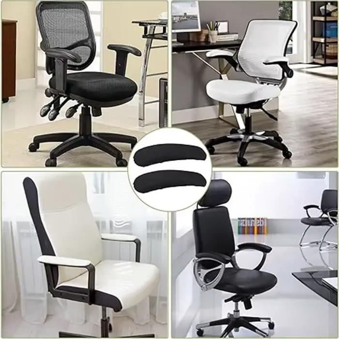 Housses de protection imperméables pour accoudoirs de chaise de bureau et de maison