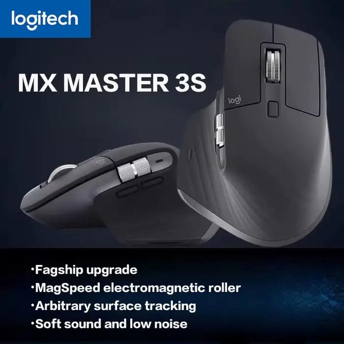 Logitech MX Master 3S souris Bluetooth sans fil bureau d'affaires
