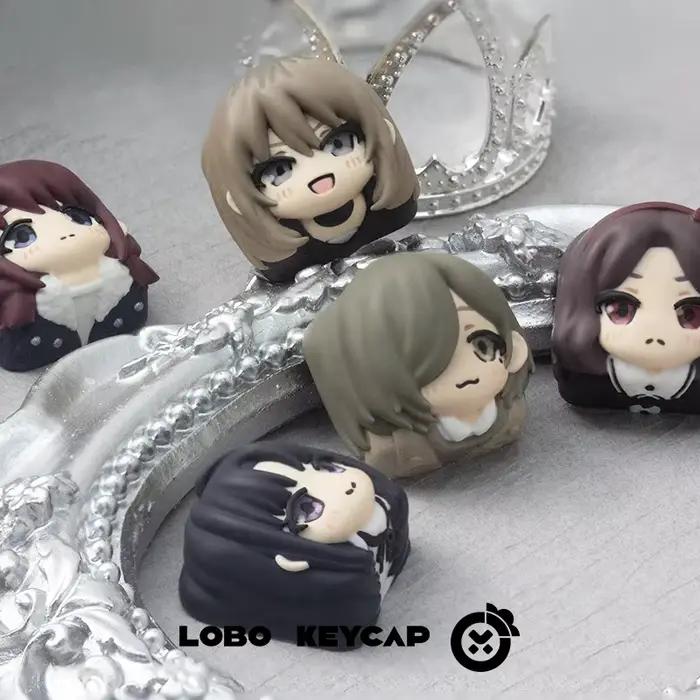 GIRLS BAND CRY Ebizuka Tomo Kawaragi Momoka Keycaps Anime personnage marchandise clavier accessoire unique Keycap remplacement ESC