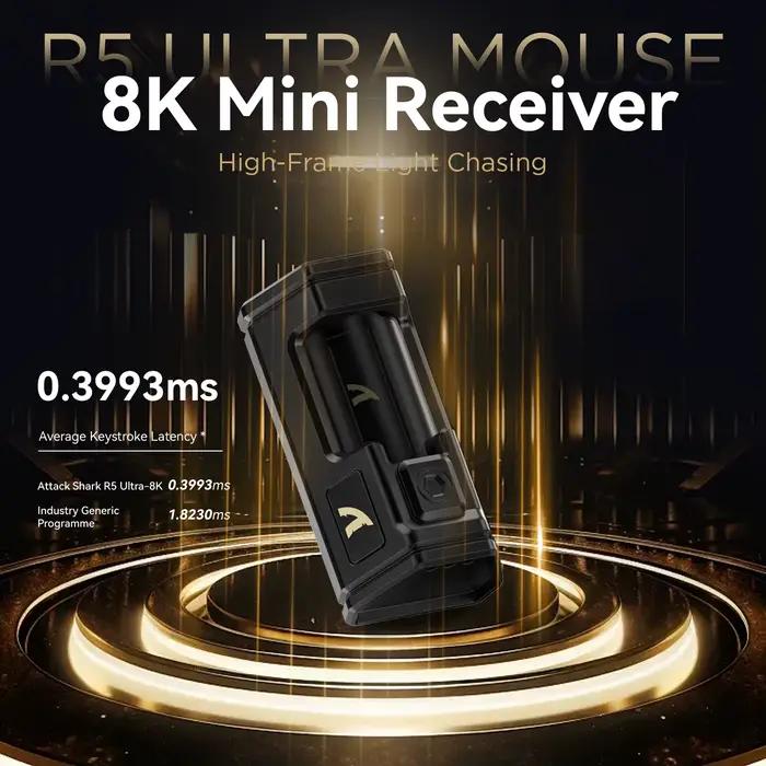Souris sans fil 8K Polling R5 Ultra