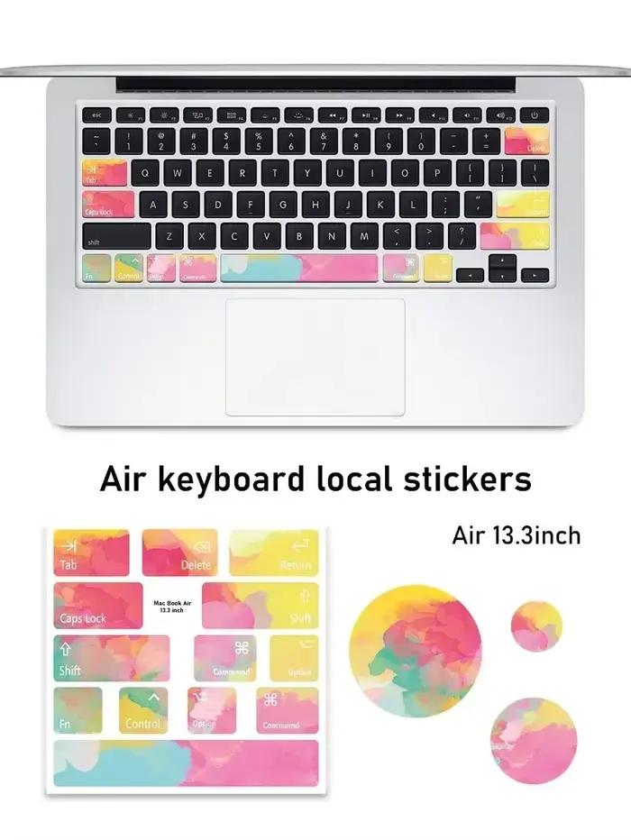 Autocollant d'embellissement de clavier d'ordinateur portable