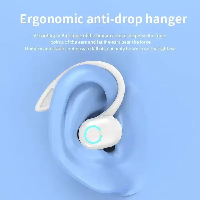 Ecouteurs intra-auriculaires sans fil Bluetooth 5.2 imperméables avec annulation active du bruit pour musique et communication sportive et quotidienne