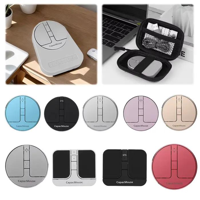 Souris silencieuse portable 3 modes BT 5.2/2.4G/USB